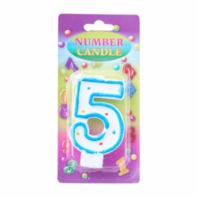 Number Candle (5)