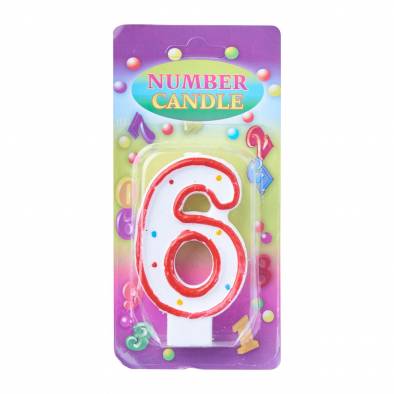 Number Candle (6)