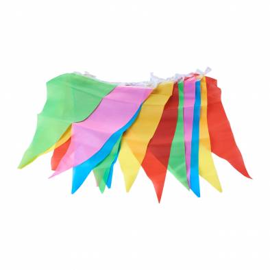 Nylon Carnival Triangle Bunting 5m