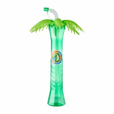 Palm Tree Water Bottle (Green)