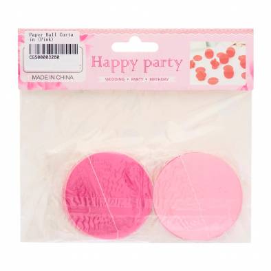 Paper Ball Curtain (Pink)
