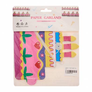Paper Garland (Cake)