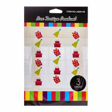 Party Hanging Decoration 80149 (3pcs)