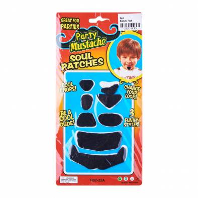 Party Mustache Soul Patches