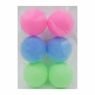 Ping Pong Balls (Mixed) (6pcs)