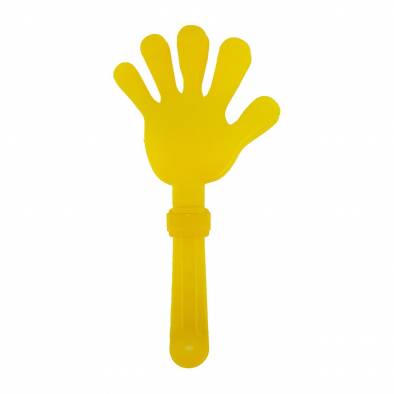 28cm Plastic Handclapper (Yellow)