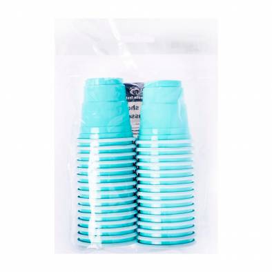 Plastic Shot Glass (Tiffany Blue) (30pcs)