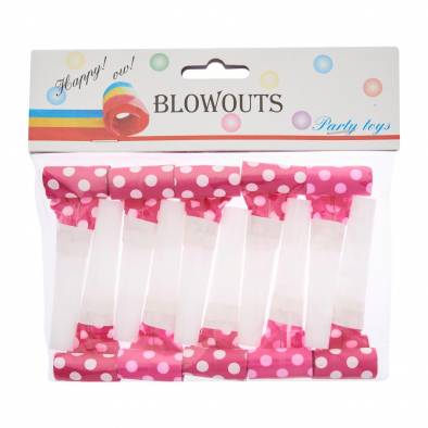 Polka Dots Blowout (Hot Pink) (10pcs)