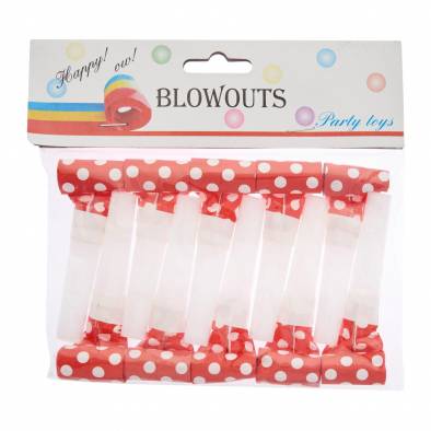 Polka Dots Blowout (Red) (10pcs)