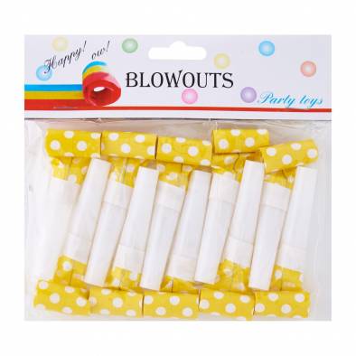 Polka Dots Blowout (Yellow) (10pcs)