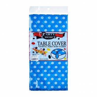 Polka Dots Tablecover (Light Blue)