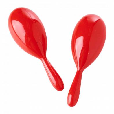 Red Mini Maracas (2pcs)