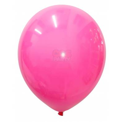 12" Round Latex Balloons (Fuchsia) (10pcs)