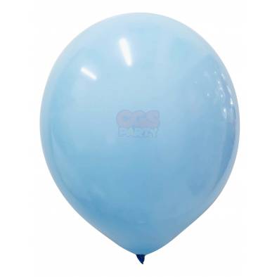 12" Round Latex Balloons (Light Blue) (10pcs)