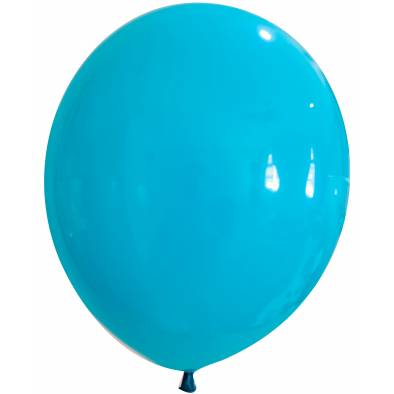 12" Round Latex Balloons (Turquoise) (10pcs)