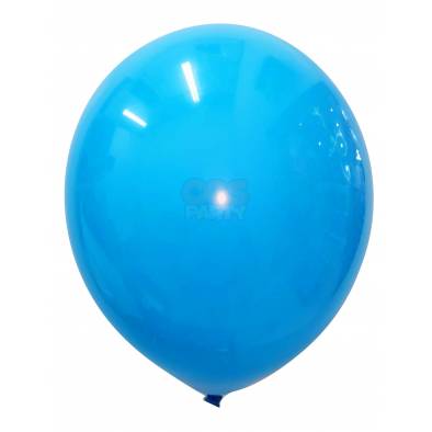 12" Round Latex Balloons (Sapphire Blue) (10pcs)