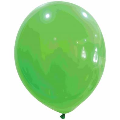 12" Round Latex Balloons (Lime Green) (10pcs)