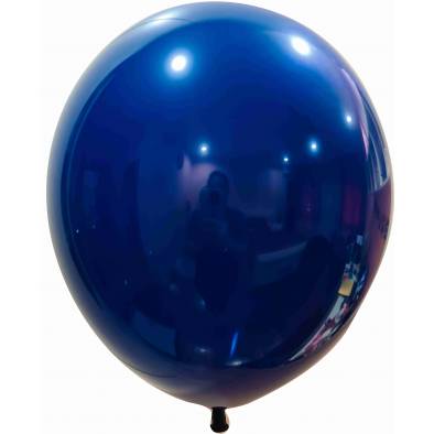 12" Round Latex Balloons (Midnight Blue) (10pcs)