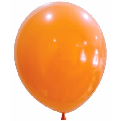 12" Round Latex Balloons (Orange) (10pcs)