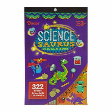 Science Saurus Sticker Book