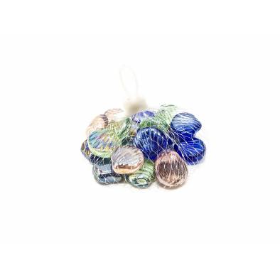 Seashell Glass Pebbles (20pcs)