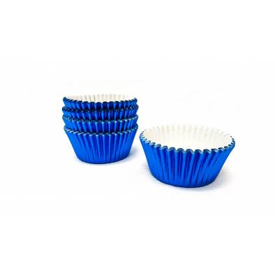 Shiny Cupcake Cases (Blue) (80pcs)