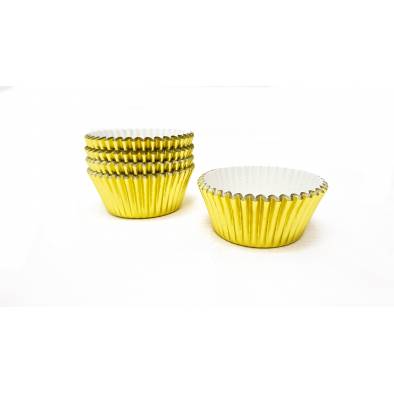 Shiny Cupcake Cases (Gold) (80pcs)
