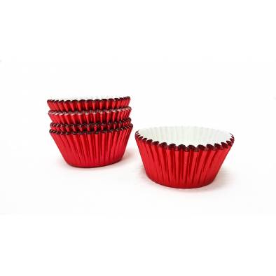 Shiny Cupcake Cases (Red) (80pcs)