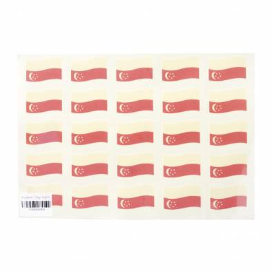Singapore Flag Tattoos