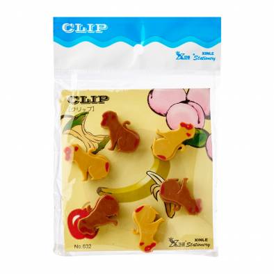 Small Animal Clip (Assorted) (6pcs)