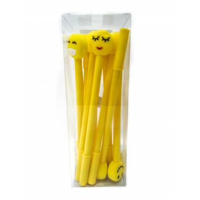 Smiley Face Gel Pen 231 (12pcs)