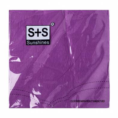 Solid Colour Napkins (Purple)