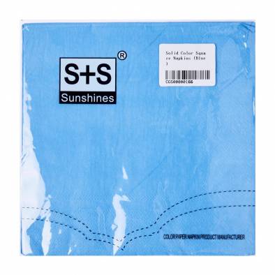 Solid Colour Napkins (Blue)