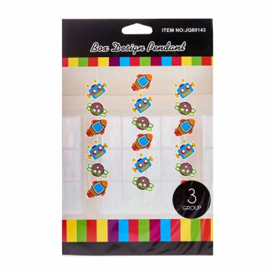 Space Hanging Decoration 80143 (3pcs)