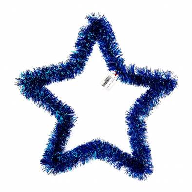 Tinsel Star (Blue)