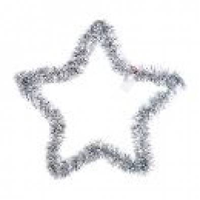 Tinsel Star (Silver)