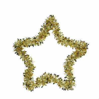Tinsel Star (Champagne Gold)