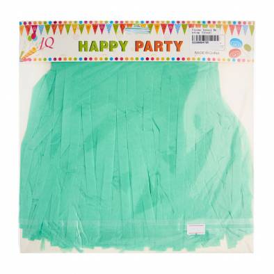 Tissue Paper Tassel Bunting (Green)