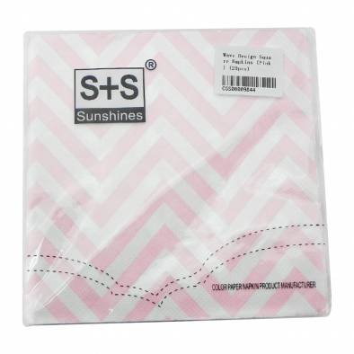 Wave Napkins (Pink)