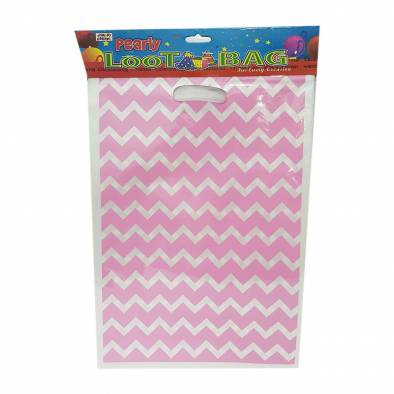 Wave Loot Bag B-43 (L) (Pink) (10pcs)