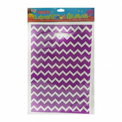 Wave Loot Bag B-43 (L) (Purple) (10pcs)