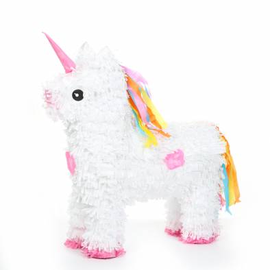 White Unicorn Pinata