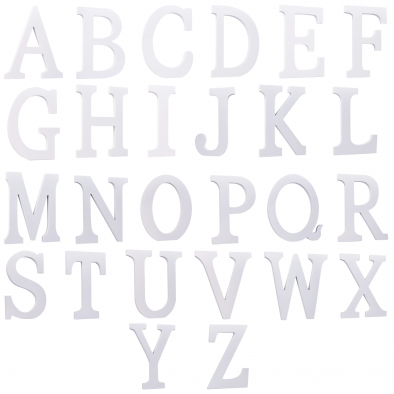 Wooden Alphabet