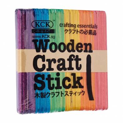 Wooden Craft Stick (Assorted)