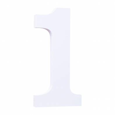 Wooden Number (1)