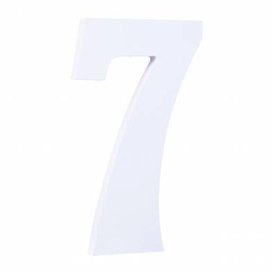 Wooden Number (7)