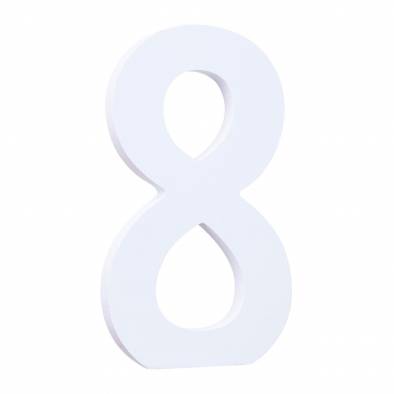 Wooden Number (8)