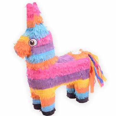 Rainbow Donkey Pinata