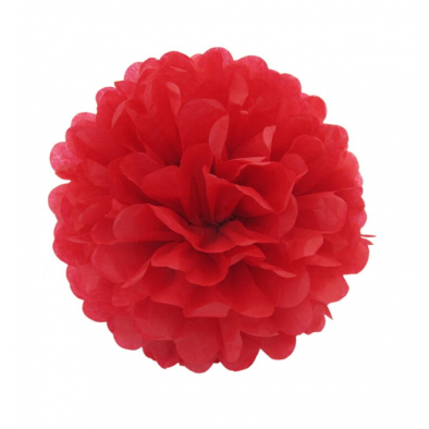 10inch Pom Pom (Red)