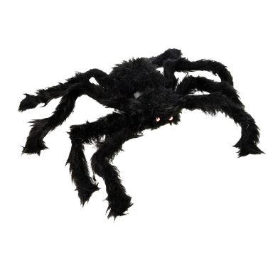 Small Furry Spider (Black)